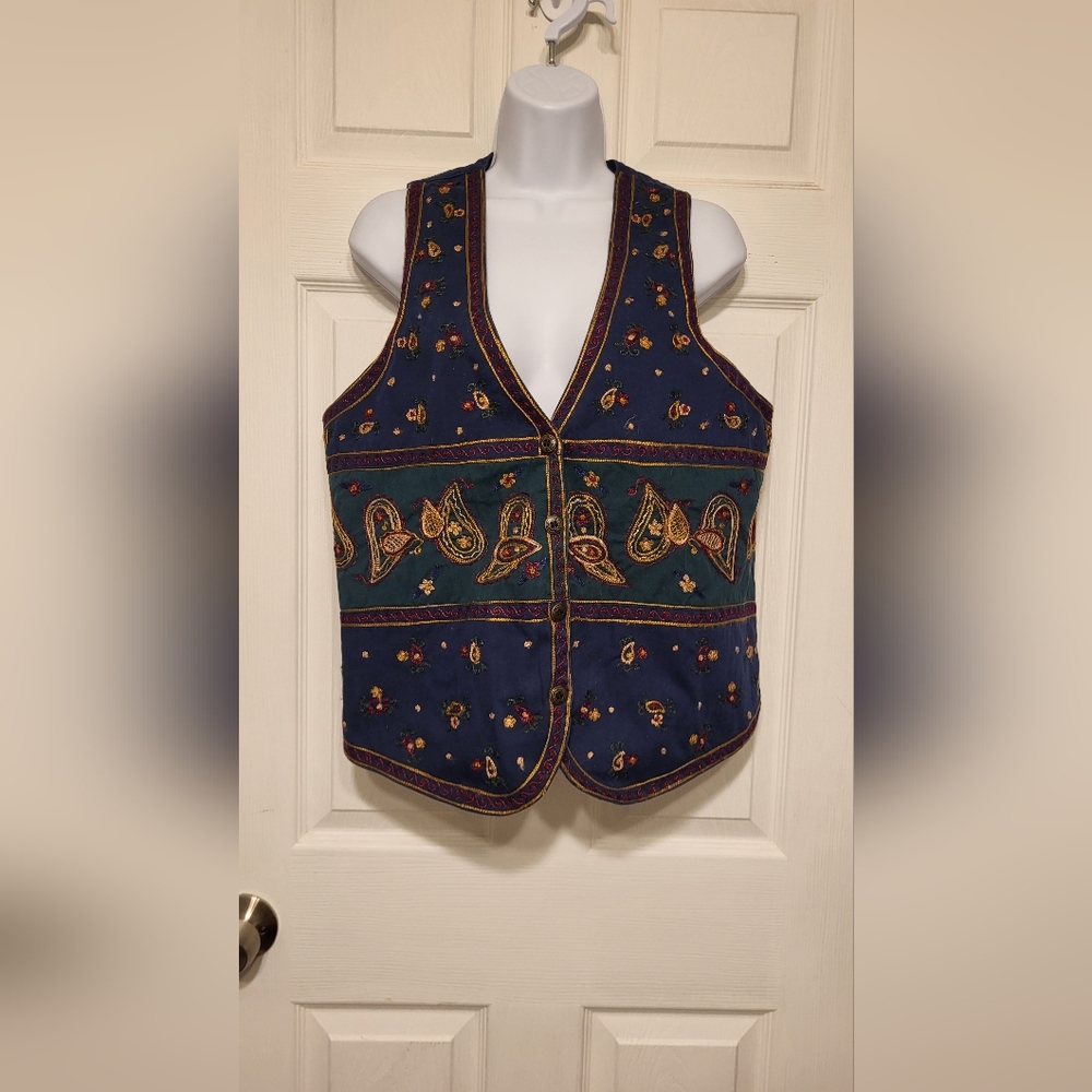Solutions original vintage vest womens medium